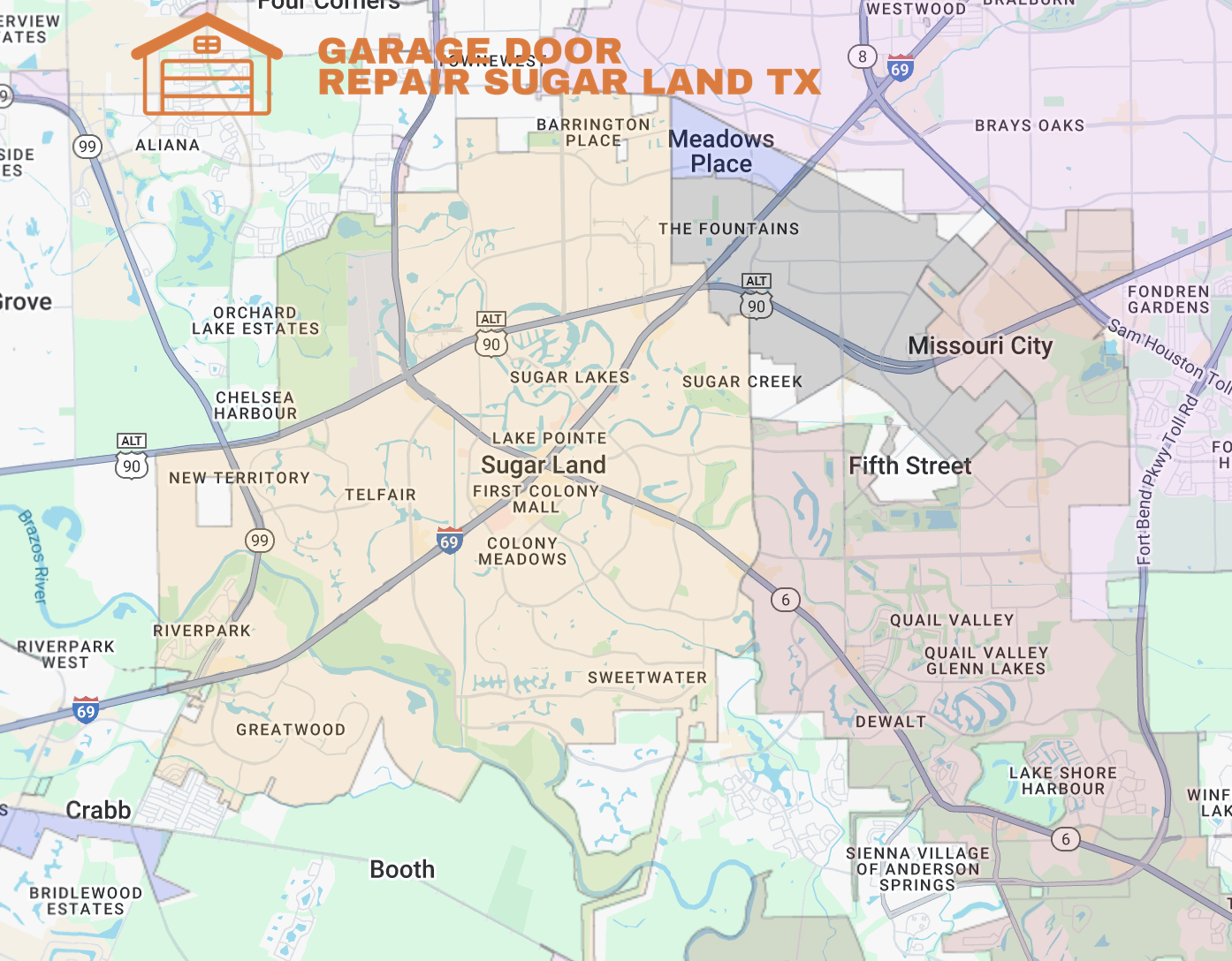 sugar-land-city-map